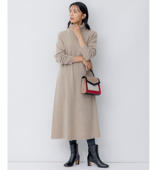 23区「メリノシネ ニット ワンピース」|ワンピース|