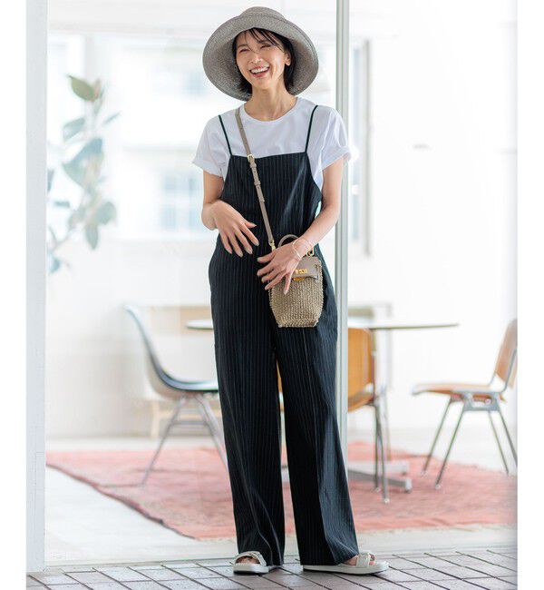 23区「【洗える】ALBINIコーコラン シャツテール Tシャツ」|Tシャツ・カットソー|