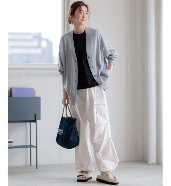 23区「【洗える】ALBINIコーコラン シャツテール Tシャツ」|Tシャツ・カットソー|