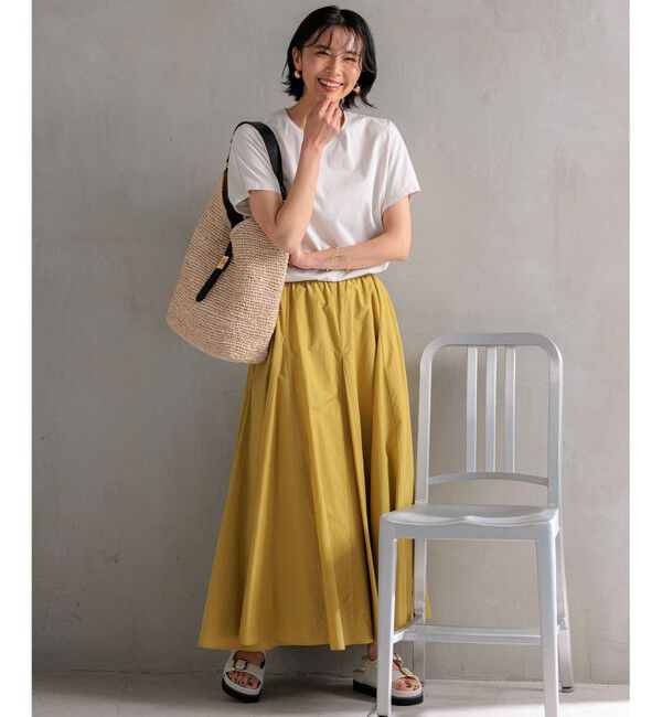 23区「【洗える】ALBINIコーコラン シャツテール Tシャツ」|Tシャツ・カットソー|