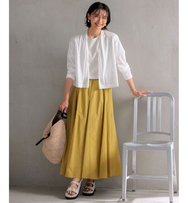 23区「【洗える】ALBINIコーコラン シャツテール Tシャツ」|Tシャツ・カットソー|