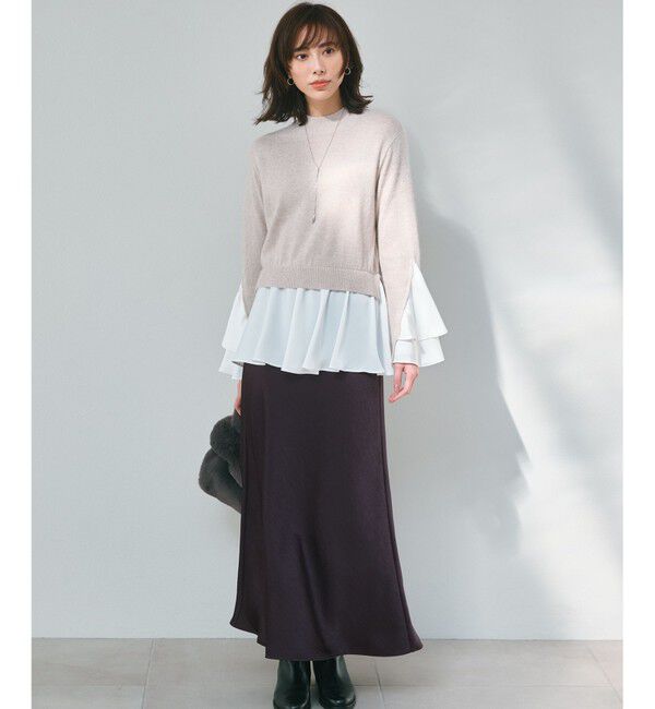 23区「フェイクファー チェーン バッグ」|トートバッグ|