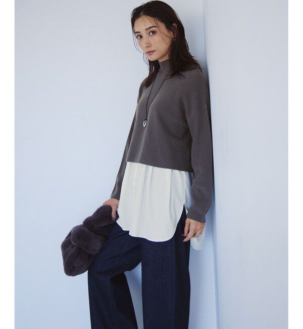 23区「フェイクファー チェーン バッグ」|トートバッグ|