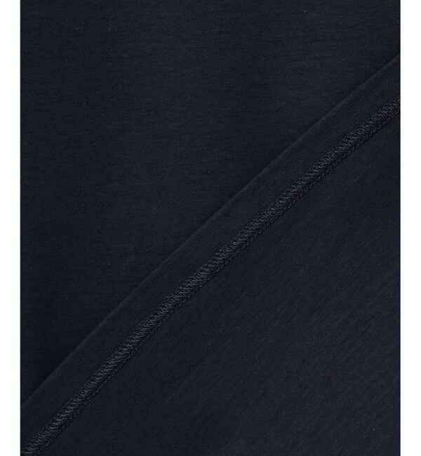 23区「【汗じみ防止加工】スカーフプリントコンビ フレンチスリーブ カットソー」|Tシャツ・カットソー|