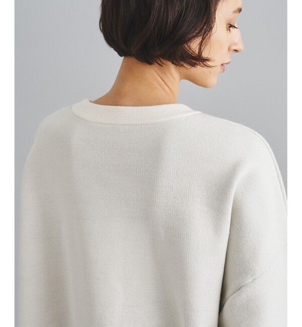  「ロゴジャガードルーズニットトップ」|ニット・セーター|