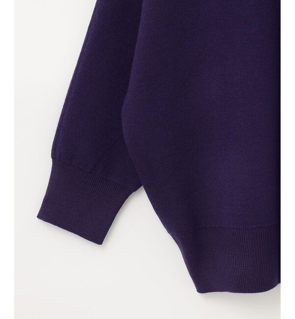  「ロゴジャガードルーズニットトップ」|ニット・セーター|