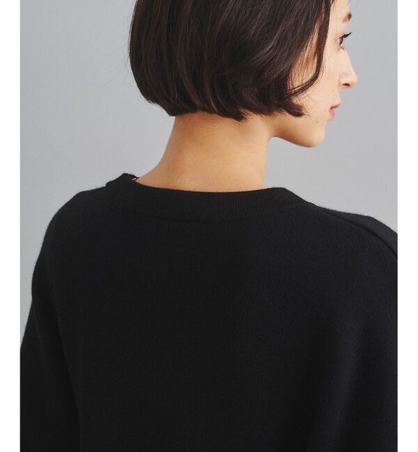  「ロゴジャガードルーズニットトップ」|ニット・セーター|