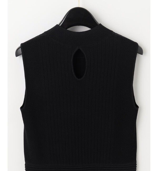  「ロゴジャガードニットワンピース」|ワンピース|