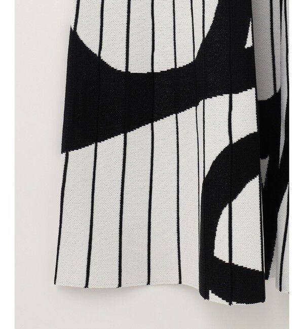  「ロゴジャガードニットワンピース」|ワンピース|