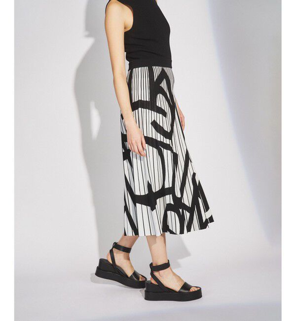  「ロゴジャガードニットワンピース」|ワンピース|