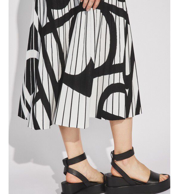  「ロゴジャガードニットワンピース」|ワンピース|