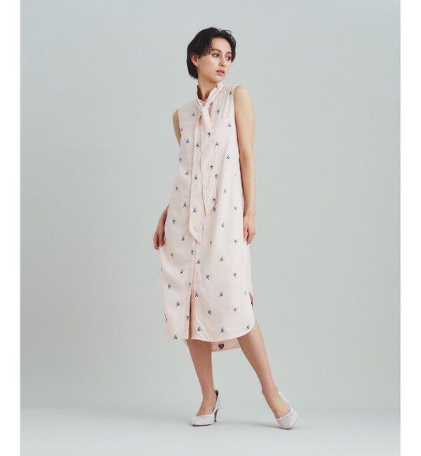 Grace Class「エンゼルフィッシュジャガードワンピース」|ワンピース|ピンク