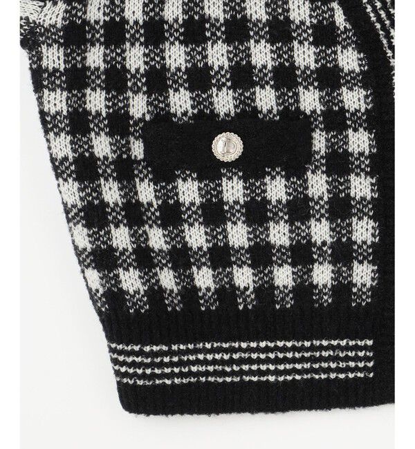 Diagram「チェックルーズニットカーディガン」|カーディガン|