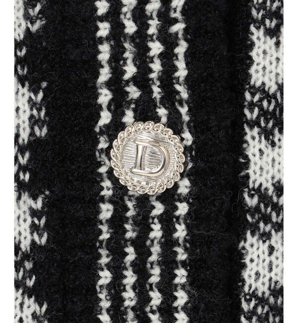 Diagram「チェックルーズニットカーディガン」|カーディガン|