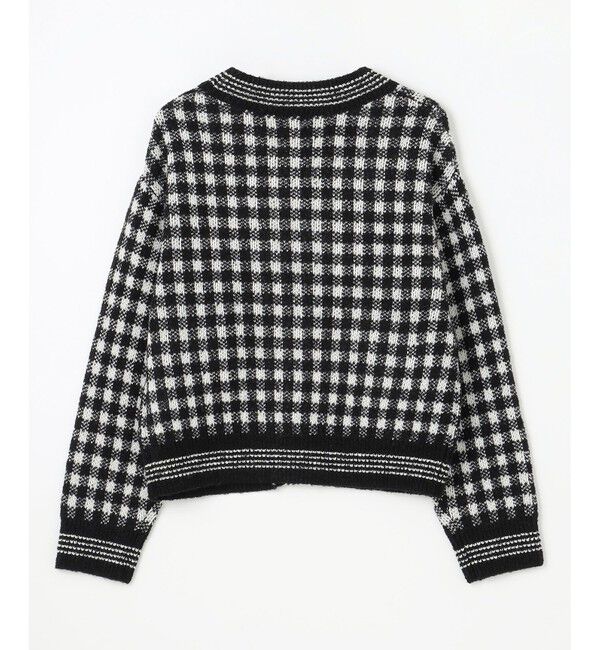 Diagram「チェックルーズニットカーディガン」|カーディガン|