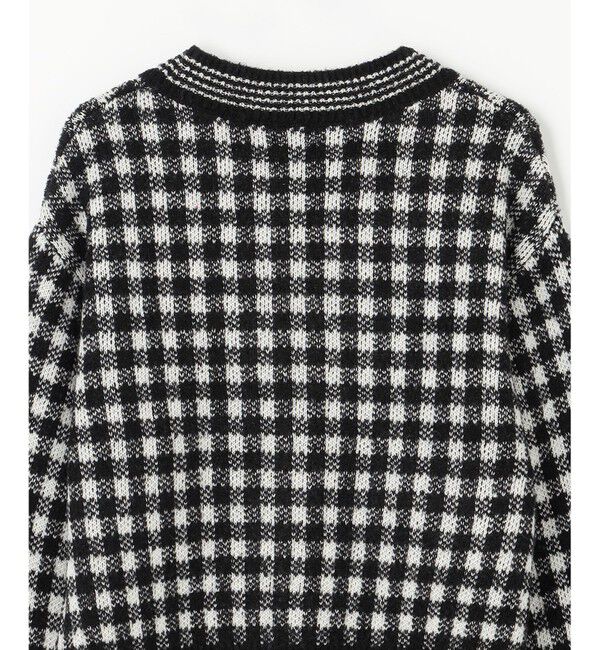 Diagram「チェックルーズニットカーディガン」|カーディガン|