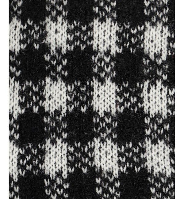 Diagram「チェックルーズニットカーディガン」|カーディガン|