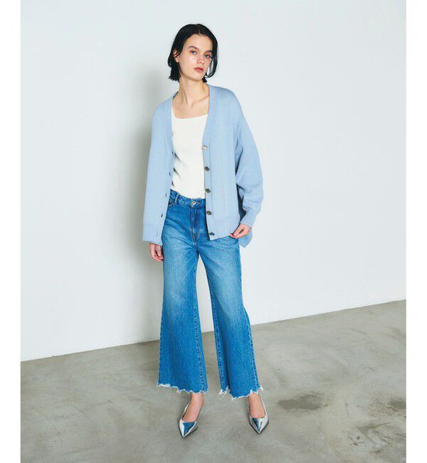 Diagram「リリヤーンルーズカーディガン」|カーディガン|ブルー