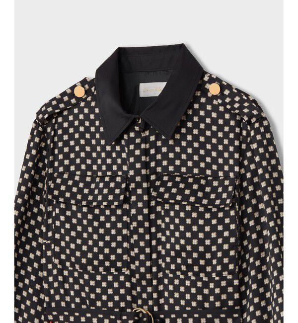 Grace Class「プリントミリタリードレス」|ワンピース|