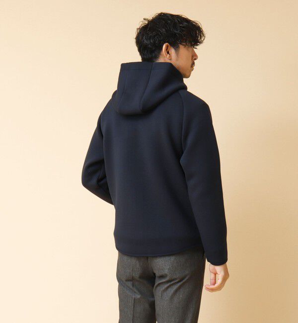 NOLLEY'S goodman「クジラ刺繍 ダンボールニット ジップパーカー」|パーカー|