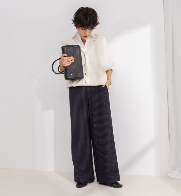 NOLLEY'S「《セットアップ対応》ウォッシャブル両面起毛イージーワイドパンツ」|その他|