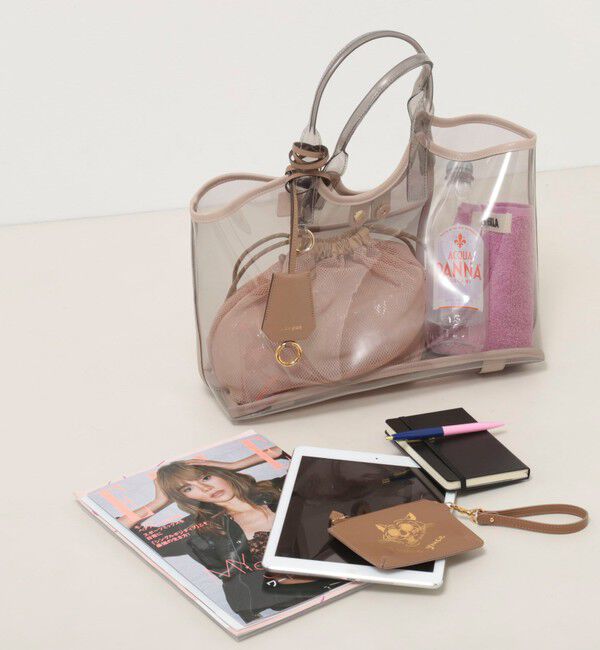 NOLLEY'S「PVCトート＆メッシュ巾着バッグ」|トートバッグ|