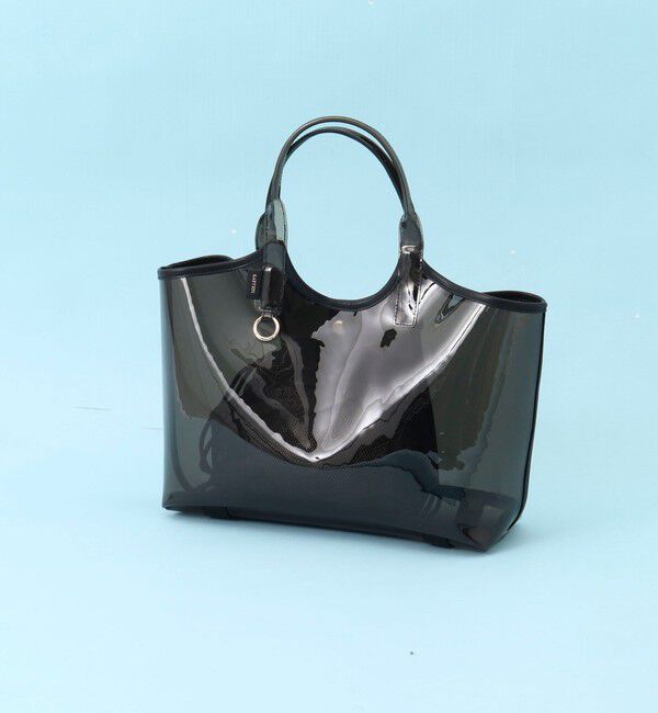 NOLLEY'S「PVCトート＆メッシュ巾着バッグ」|トートバッグ|ブラック