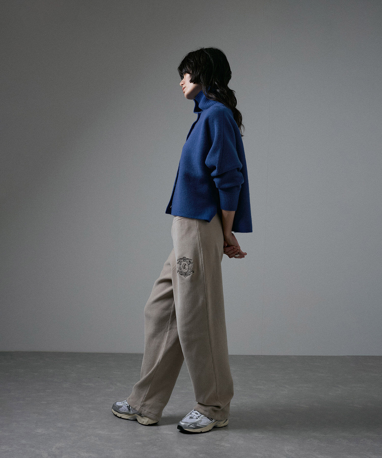 SALON adam et rope'「オープンカラーカーディガン」|カーディガン|