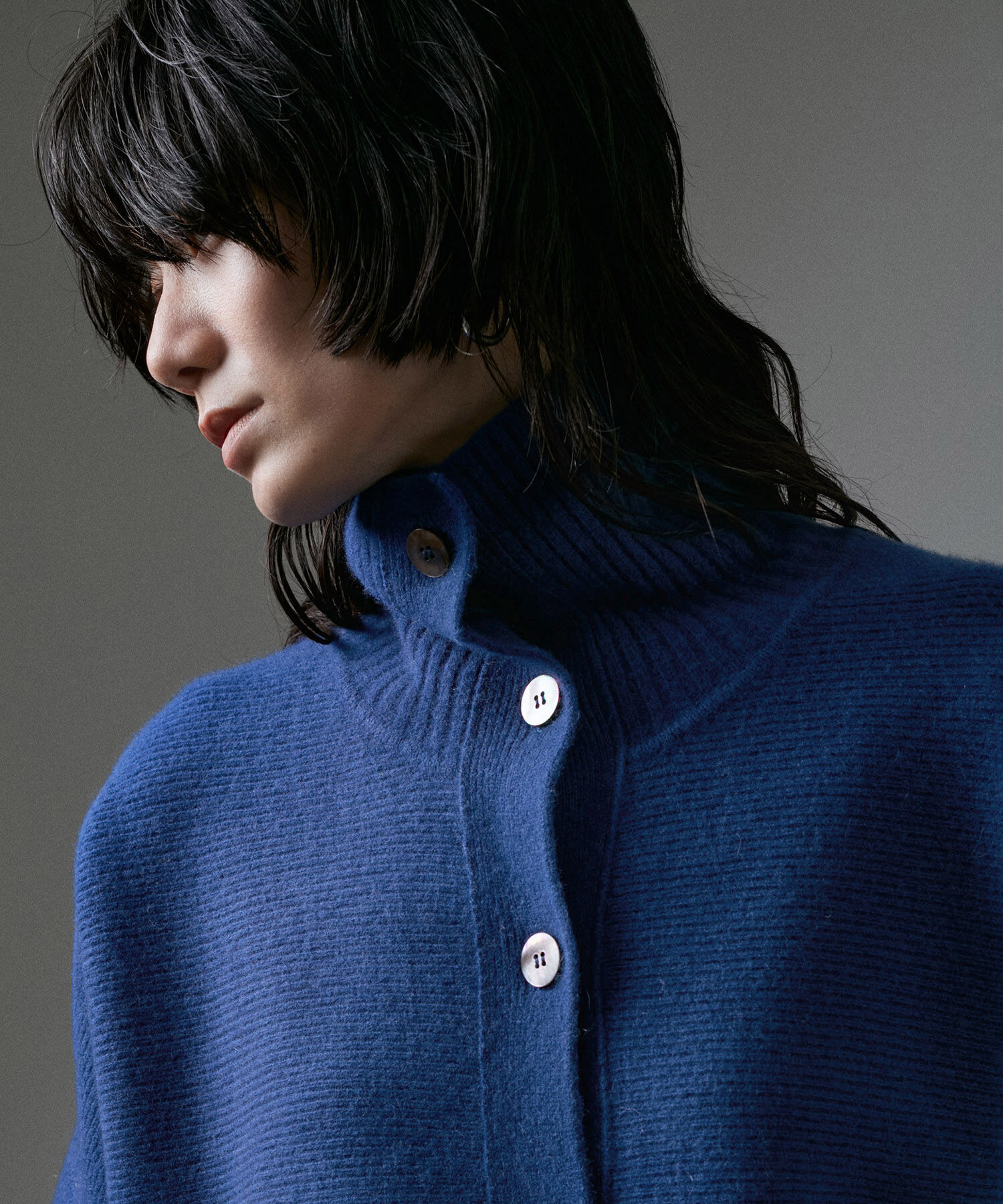 SALON adam et rope'「オープンカラーカーディガン」|カーディガン|