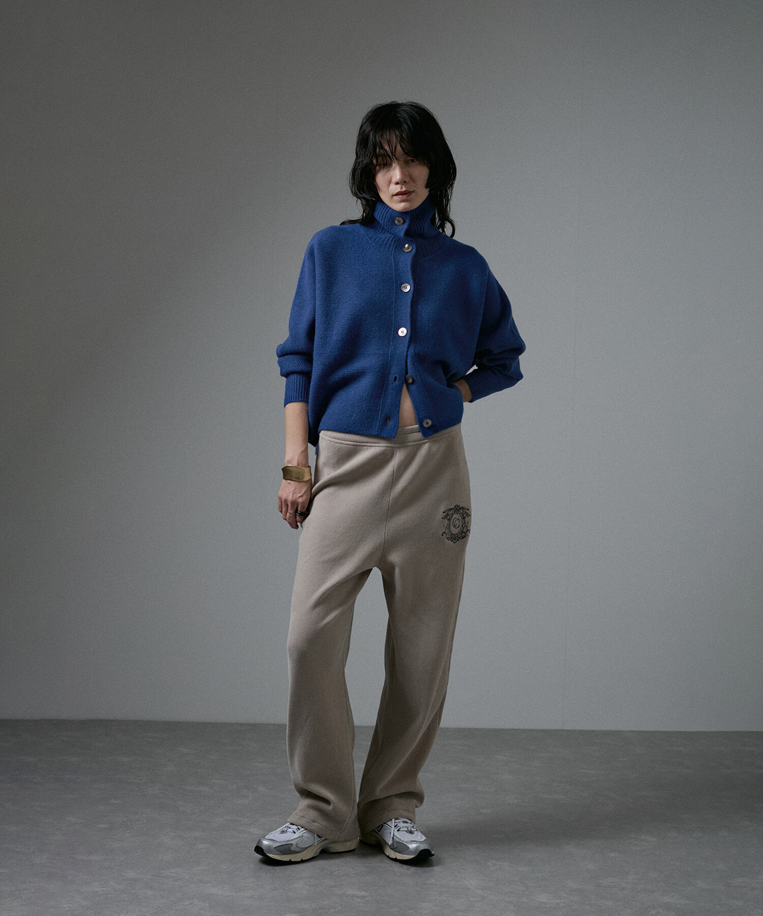 SALON adam et rope'「オープンカラーカーディガン」|カーディガン|