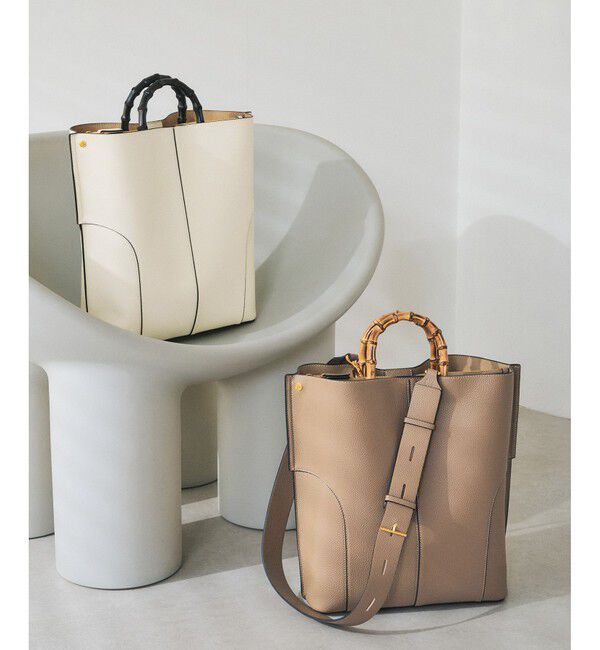 ROPE「【E'POR】BAMBOO BAG Large【通勤】【A4対応】【25AW】」|トートバッグ|