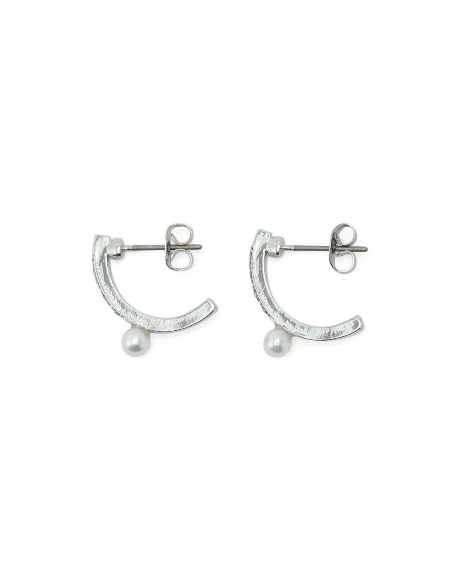 ROPE PICNIC PASSAGE「ガラスカーブラインピアス」|ピアス|