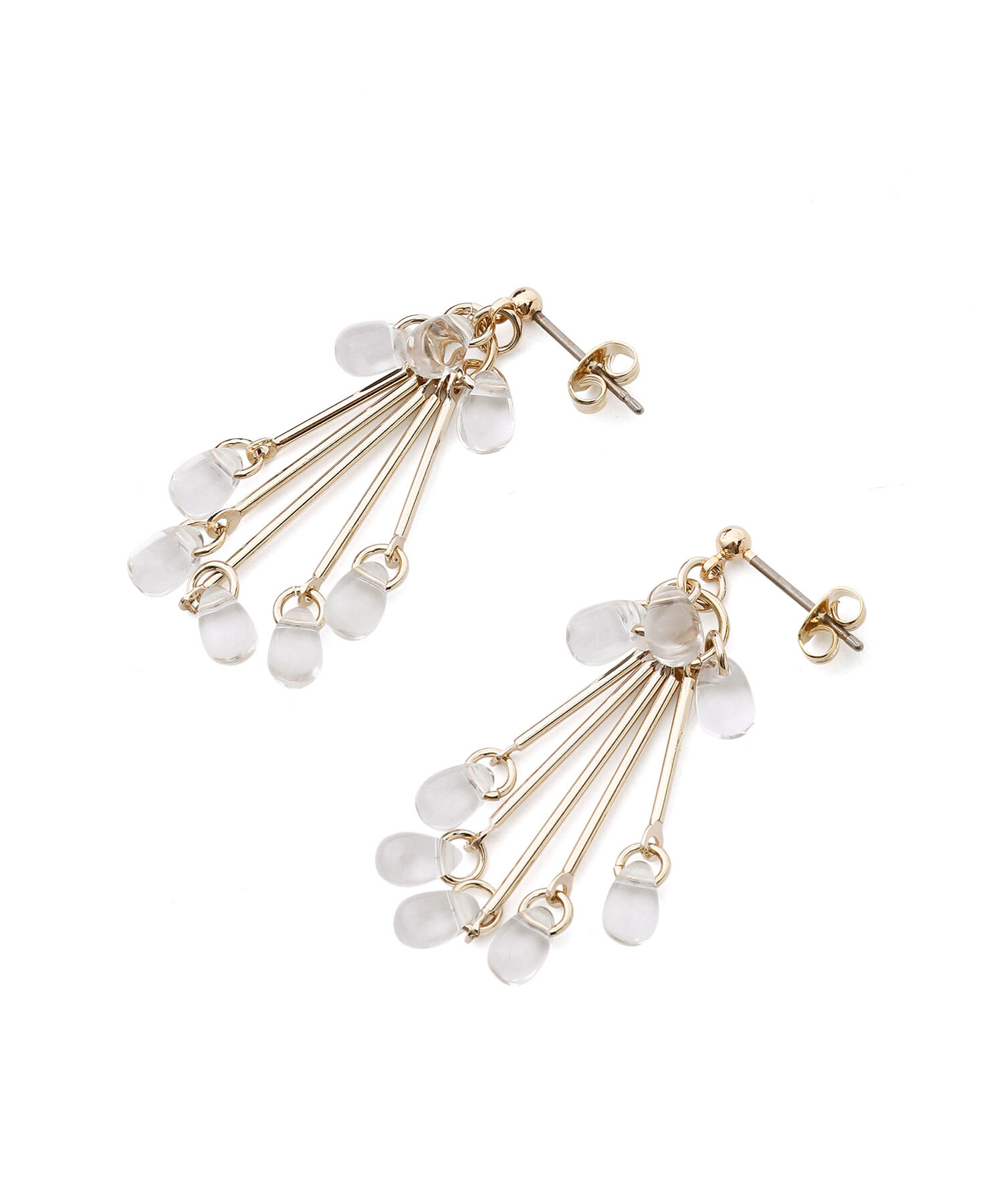 ROPE PICNIC PASSAGE「クリアカラーボリュームピアス」|ピアス|