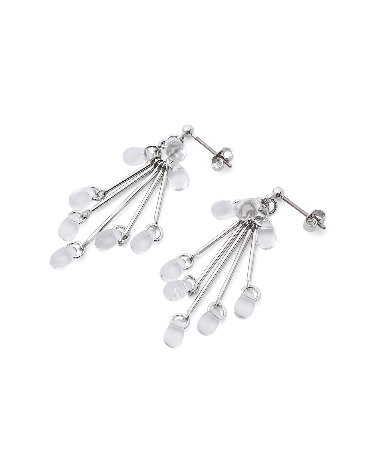 ROPE PICNIC PASSAGE「クリアカラーボリュームピアス」|ピアス|