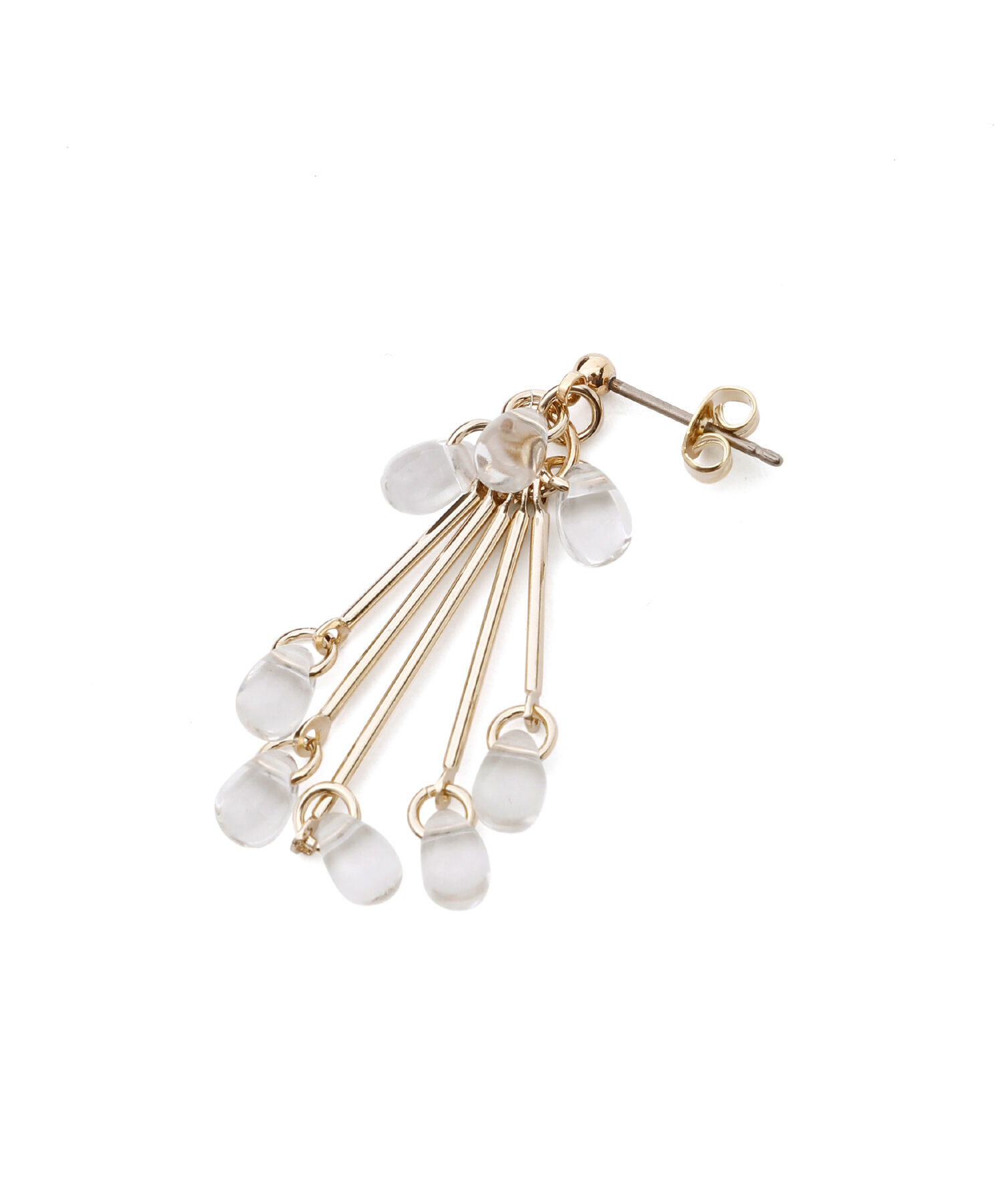 ROPE PICNIC PASSAGE「クリアカラーボリュームピアス」|ピアス|