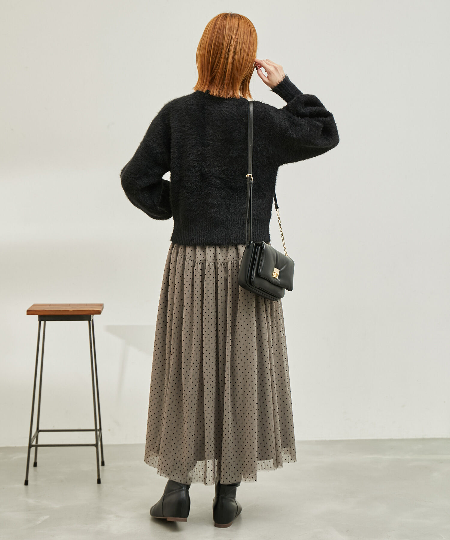 Rope&rsquo;Picnic「【emur/エミュール】シャギービジューカーディガン」|カーディガン|