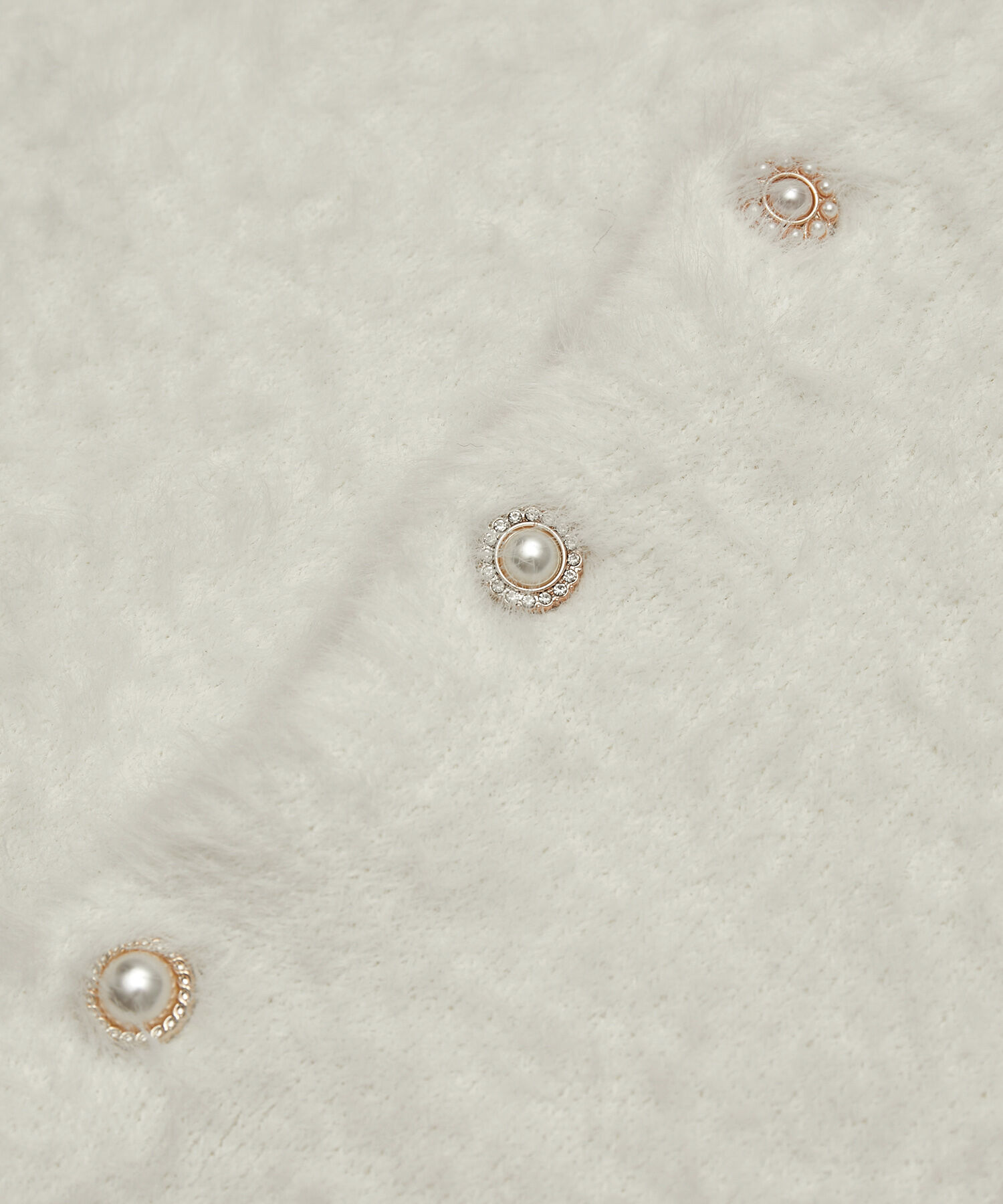 Rope&rsquo;Picnic「【emur/エミュール】シャギービジューカーディガン」|カーディガン|