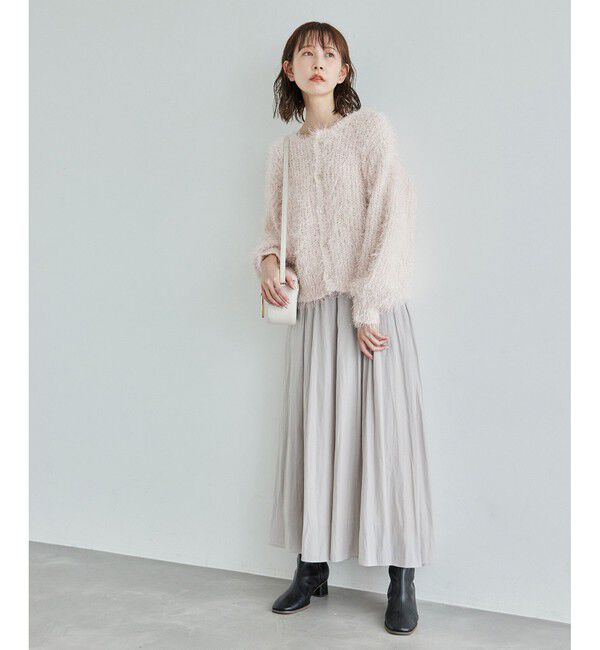 Rope&rsquo;Picnic「ラメフェザーカーディガン」|カーディガン|