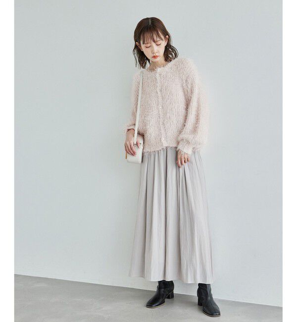 Rope&rsquo;Picnic「ラメフェザーカーディガン」|カーディガン|