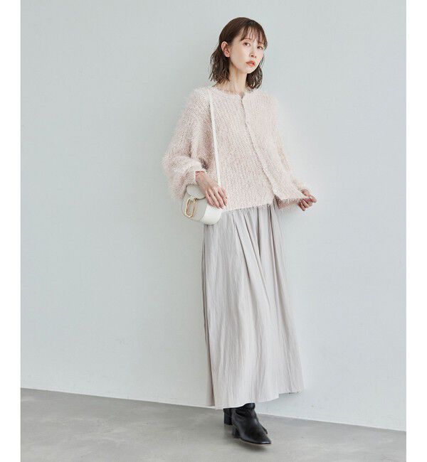 Rope&rsquo;Picnic「ラメフェザーカーディガン」|カーディガン|