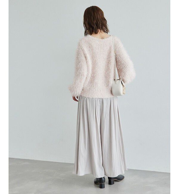 Rope&rsquo;Picnic「ラメフェザーカーディガン」|カーディガン|