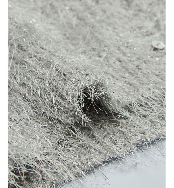 Rope&rsquo;Picnic「ラメフェザーカーディガン」|カーディガン|