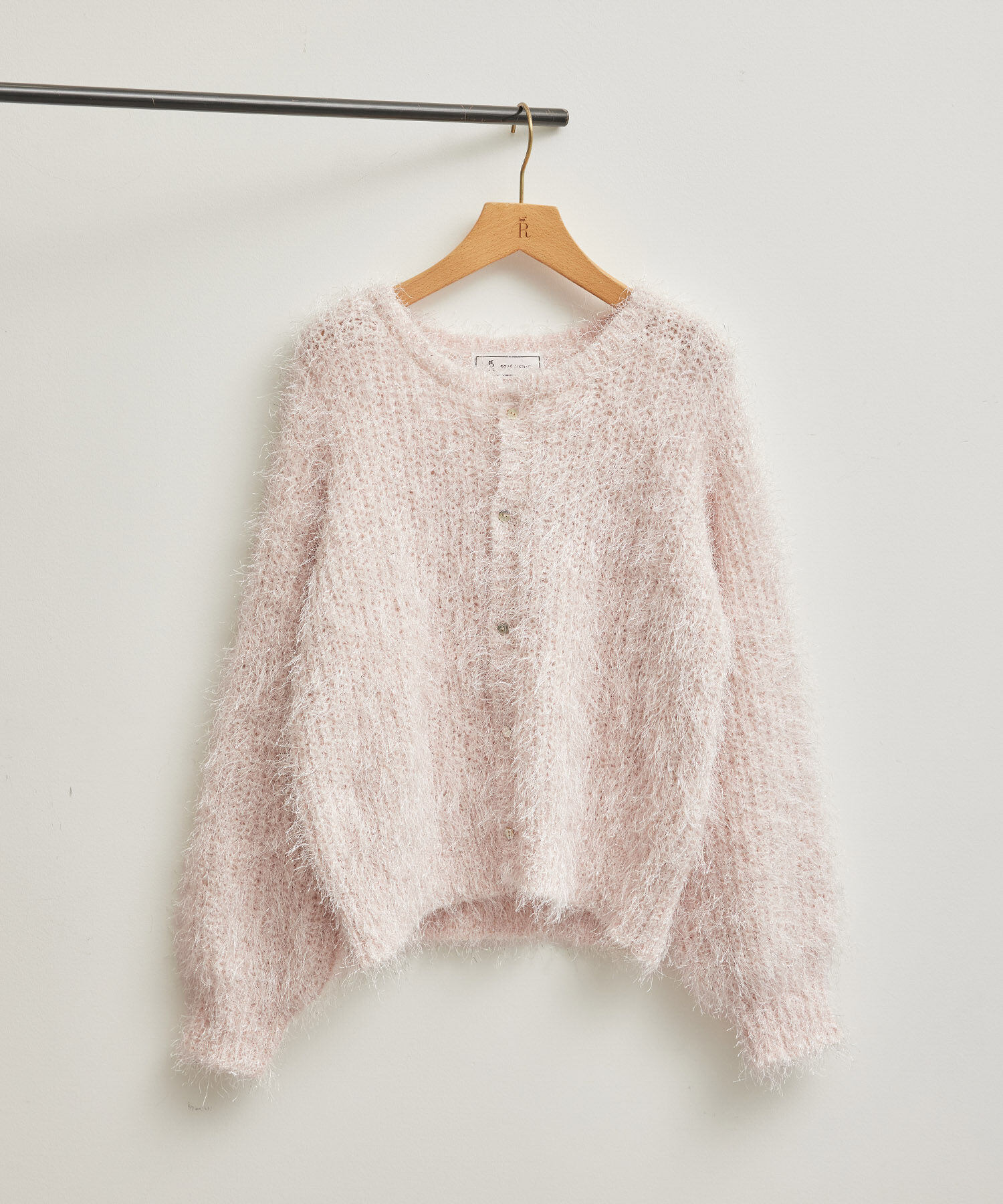 Rope&rsquo;Picnic「ラメフェザーカーディガン」|カーディガン|