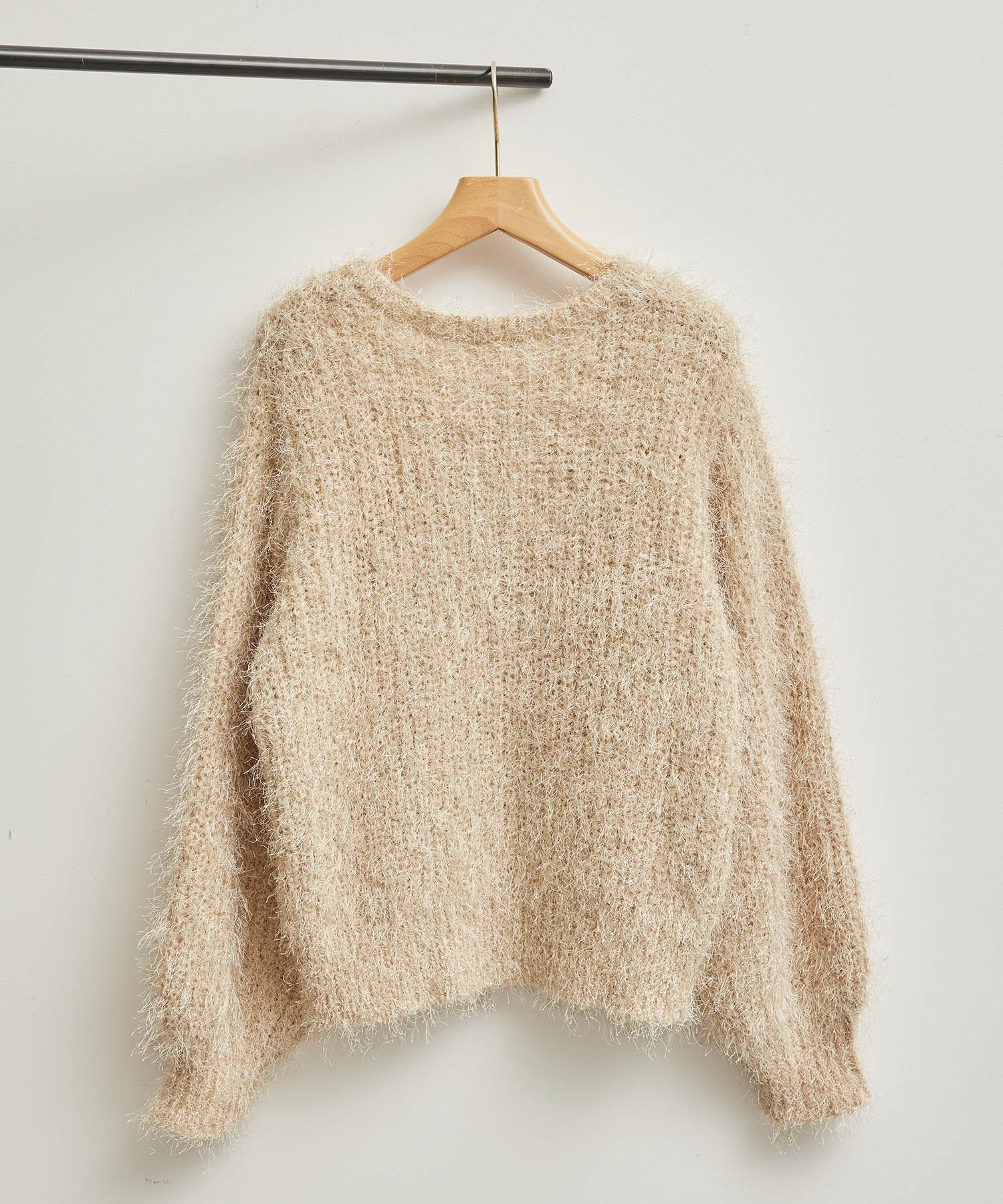 Rope&rsquo;Picnic「ラメフェザーカーディガン」|カーディガン|