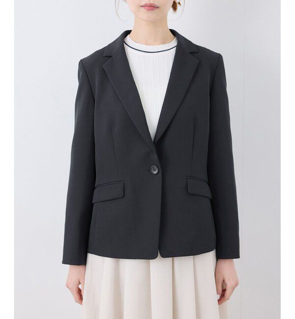 Rope&rsquo;Picnic「【花粉ガード】360&deg;ウルトラストレッチ テーラードジャケット/セットアップ対応」|テーラードジャケット|