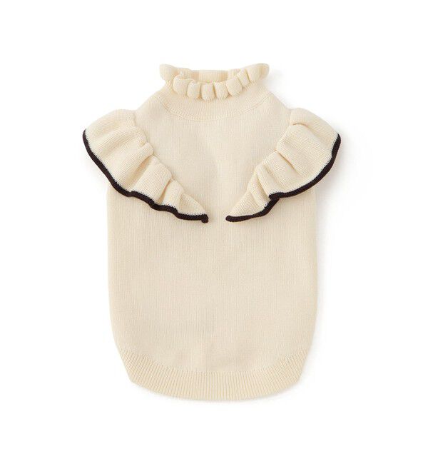 ROPE PICNIC PASSAGE「【DOG】マシュマロフリルニット/リンクコーデ」|その他|