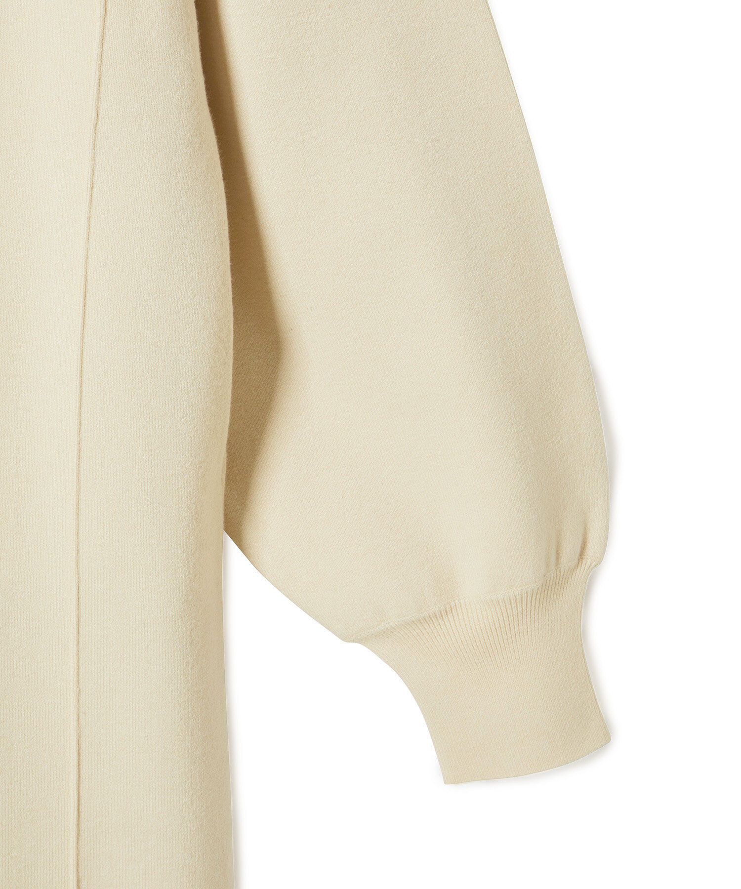 ADAM ET ROPE'「【環境配慮】ヘンリーネックニットワンピース」|ワンピース|