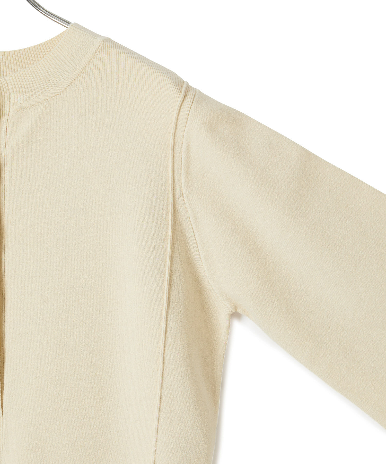 ADAM ET ROPE'「【環境配慮】ヘンリーネックニットワンピース」|ワンピース|