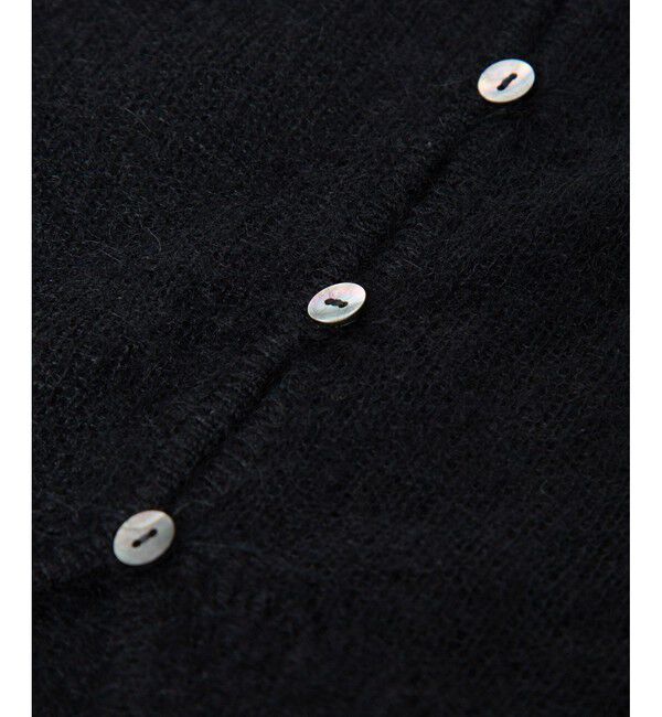 ADAM ET ROPE'「モヘアクロップドカーディガン」|カーディガン|