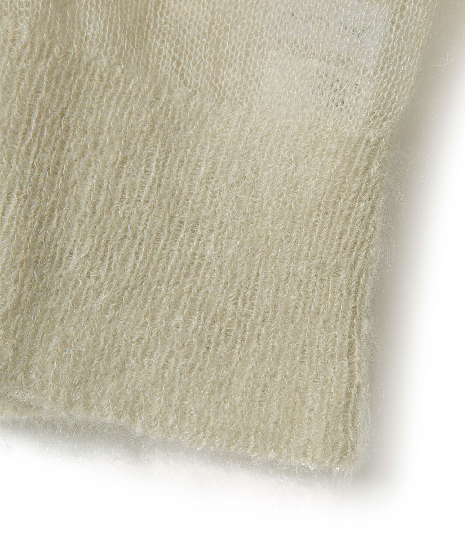 ADAM ET ROPE'「モヘアクロップドカーディガン」|カーディガン|